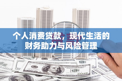 丰城个人消费贷款，现代生活的财务助力与风险管理