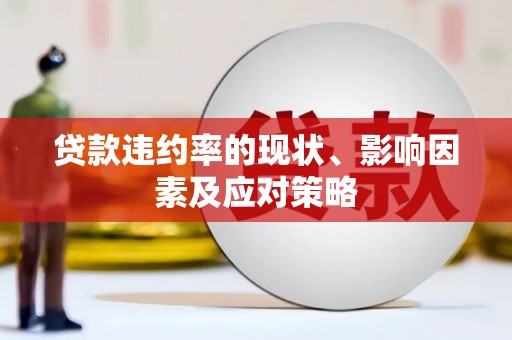 丰城贷款违约率的现状、影响因素及应对策略