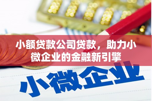 丰城小额贷款公司贷款，助力小微企业的金融新引擎