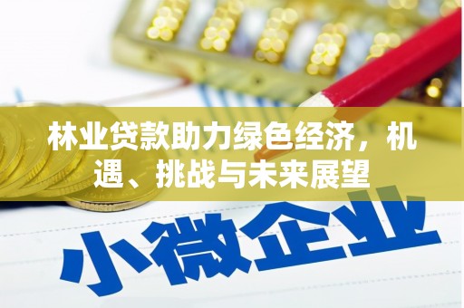 丰城林业贷款助力绿色经济，机遇、挑战与未来展望