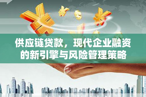 丰城供应链贷款，现代企业融资的新引擎与风险管理策略