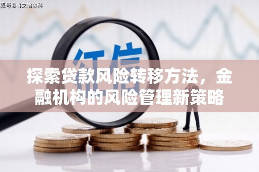 丰城探索贷款风险转移方法，金融机构的风险管理新策略
