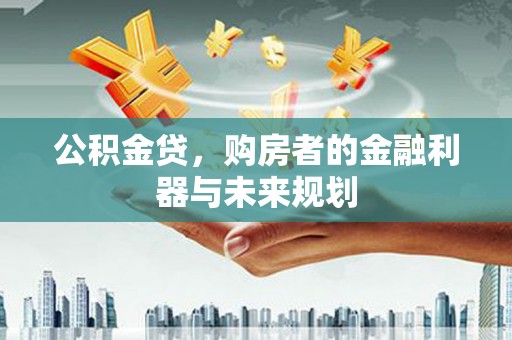 丰城公积金贷，购房者的金融利器与未来规划