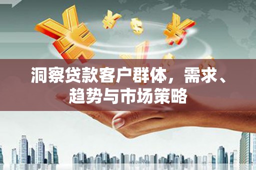 丰城洞察贷款客户群体，需求、趋势与市场策略