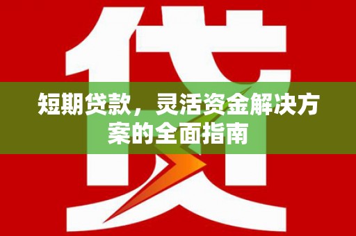 丰城短期贷款，灵活资金解决方案的全面指南