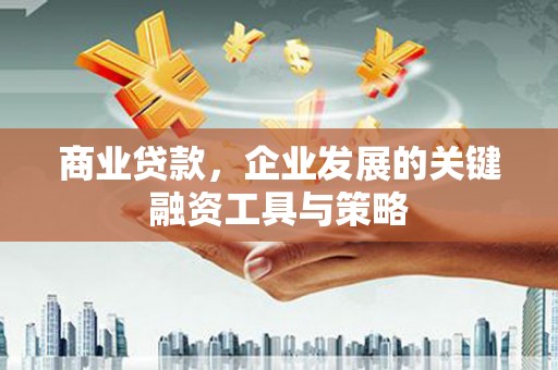 丰城商业贷款，企业发展的关键融资工具与策略
