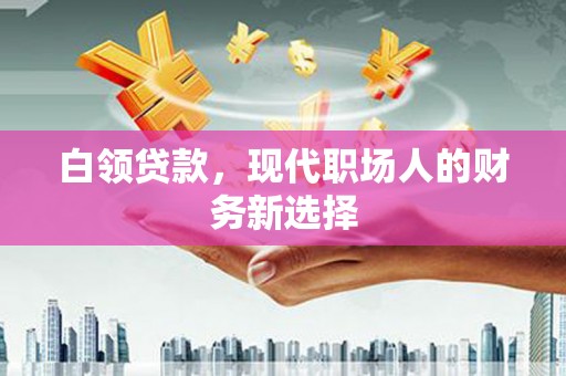 丰城白领贷款，现代职场人的财务新选择