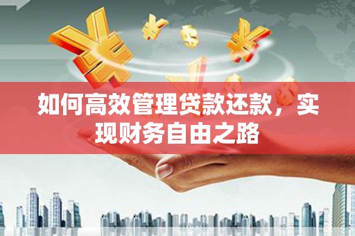 丰城如何高效管理贷款还款，实现财务自由之路