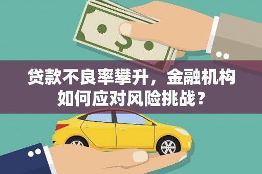 丰城贷款不良率攀升，金融机构如何应对风险挑战？