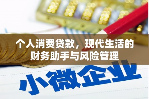 丰城个人消费贷款，现代生活的财务助手与风险管理