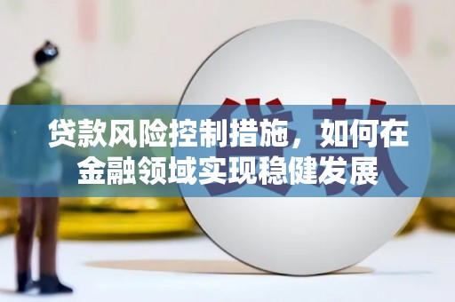 丰城贷款风险控制措施，如何在金融领域实现稳健发展