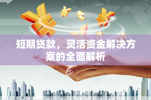 丰城短期贷款，灵活资金解决方案的全面解析