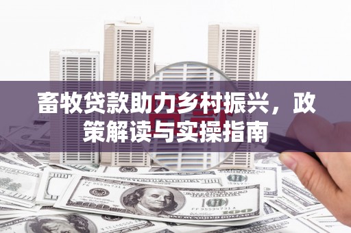 丰城畜牧贷款助力乡村振兴，政策解读与实操指南