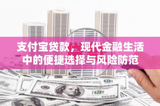 丰城支付宝贷款，现代金融生活中的便捷选择与风险防范