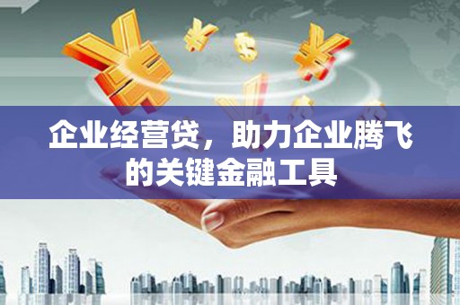 丰城企业经营贷，助力企业腾飞的关键金融工具