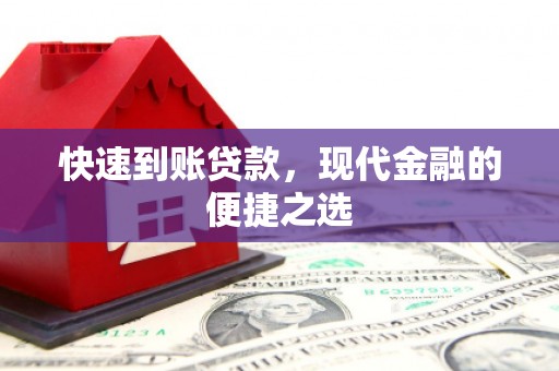 丰城快速到账贷款，现代金融的便捷之选