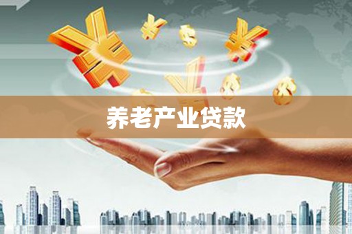 丰城养老产业贷款
