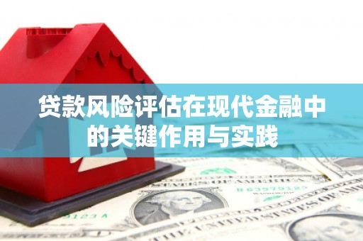 丰城贷款风险评估在现代金融中的关键作用与实践