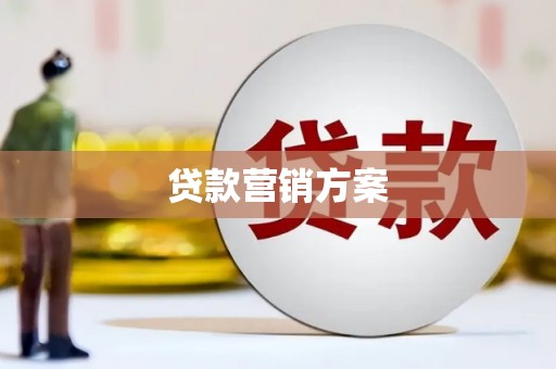 丰城贷款营销方案