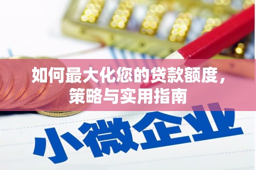 丰城如何最大化您的贷款额度，策略与实用指南