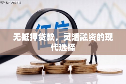 丰城无抵押贷款，灵活融资的现代选择