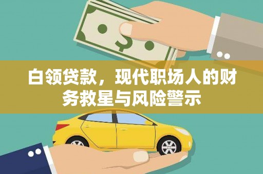 丰城白领贷款，现代职场人的财务救星与风险警示