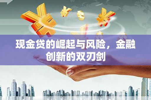 丰城现金贷的崛起与风险，金融创新的双刃剑