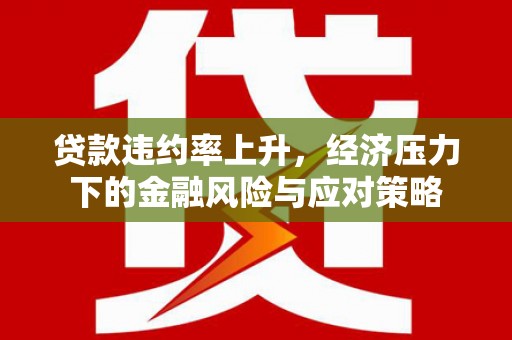 丰城贷款违约率上升，经济压力下的金融风险与应对策略