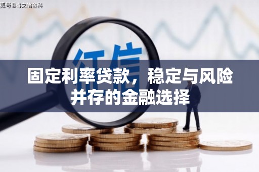 丰城固定利率贷款，稳定与风险并存的金融选择