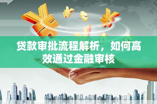 丰城贷款审批流程解析，如何高效通过金融审核