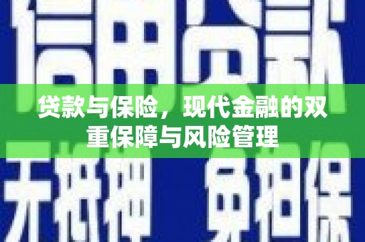 丰城贷款与保险，现代金融的双重保障与风险管理