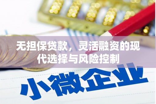 丰城无担保贷款，灵活融资的现代选择与风险控制