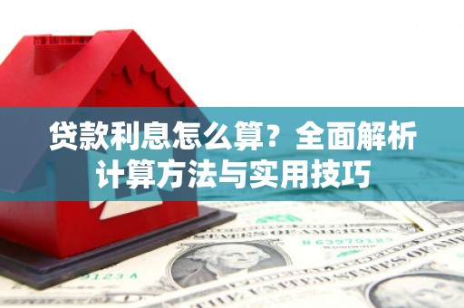 丰城贷款利息怎么算？全面解析计算方法与实用技巧