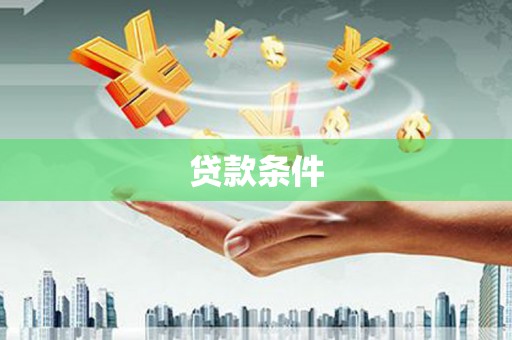 丰城贷款条件