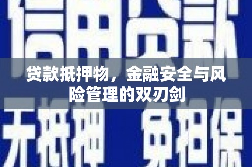 丰城贷款抵押物，金融安全与风险管理的双刃剑