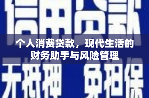 丰城个人消费贷款，现代生活的财务助手与风险管理
