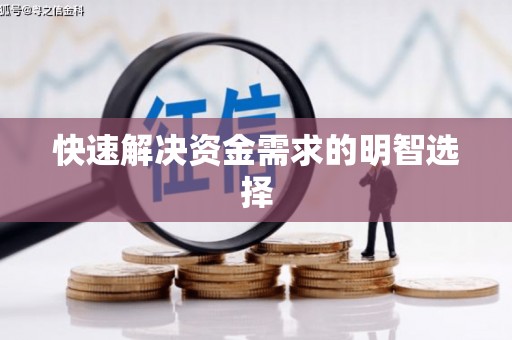 丰城快速解决资金需求的明智选择