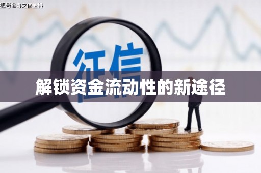 丰城解锁资金流动性的新途径